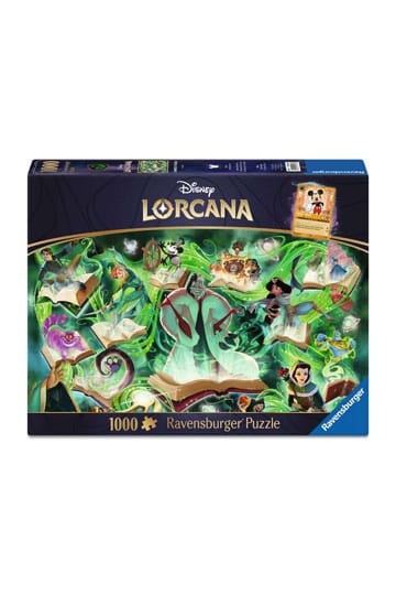Disney Lorcana Puzzle Glimmers of the Realm : Émeraude (1000 pièces)