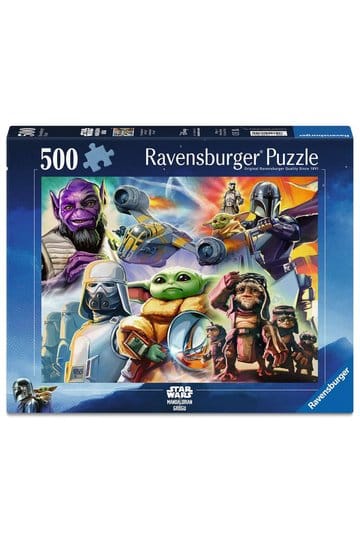 Puzzle The Mandalorian e Grogu (500 pezzi)