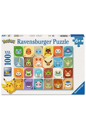 Pokémon Children's Jigsaw Puzzle Pokémon Faces (100 Pieces XXL)