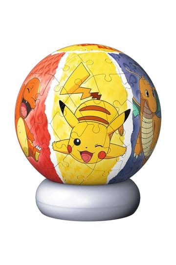 Pokémon 3D Rompecabezas Bola Luz Nocturna (73 Piezas)