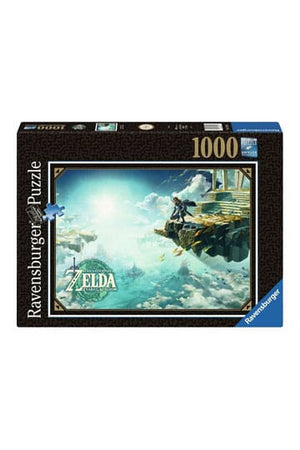 The Legend of Zelda: Tears of the Kingdom Jigsaw Puzzle Cover Art (1000 stykker)