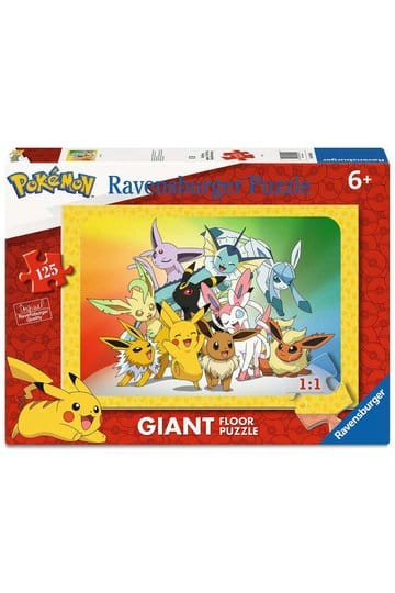 Pokémon Riesen-Bodenpuzzle (125 Teile)