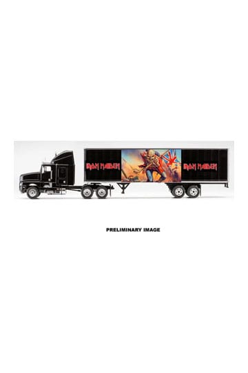 Iron Maiden Model Kit Tour Truck (50th Anniversary) 55 cm