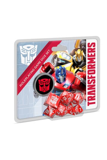 Set di dadi RPG Transformers