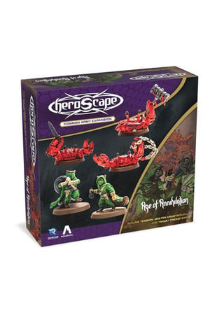Heroscape Molten Crustaceans & Tanuki Tricksters