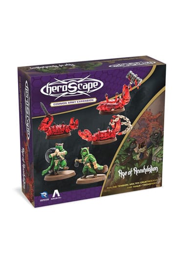 Heroscape Molten Crustaceans & Tanuki Tricksters