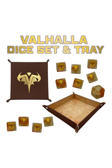 Heroscape Dobbelstenen & Dienbladenset Valhalla *Engelse versie*