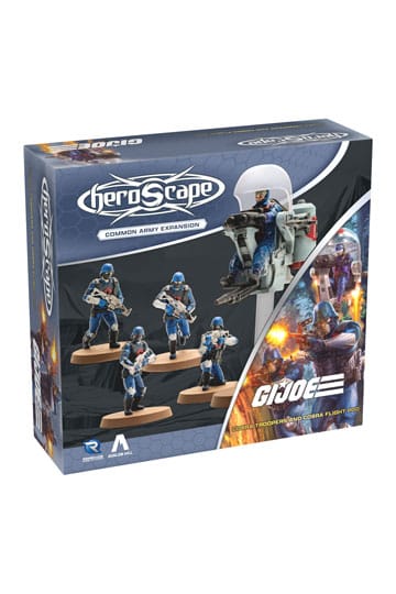 G.I.Joe Heroscape Army Expansion Cobra Troopers & Cobra Flight Pod (Fælles) *Engelsk version*