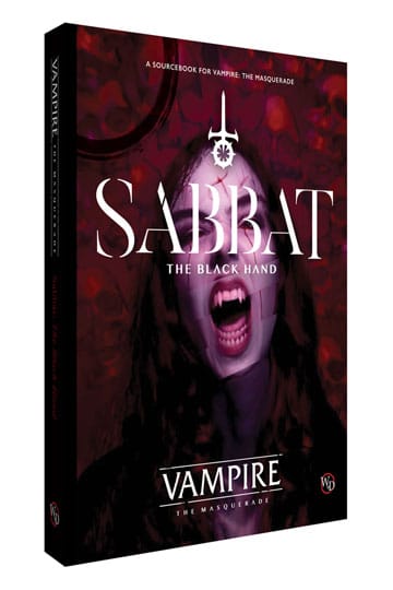 Vampire: The Masquerade 5. Baskı RPG kitabı Sabbat: The Black Hand Sourcebook *İngilizce Sürüm*