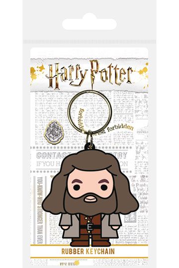 Keychain en caoutchouc Harry Potter Chibi Hagrid 6 cm