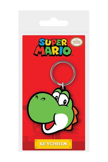 Keychain di Super Mario Rubber Yoshi 6 cm
