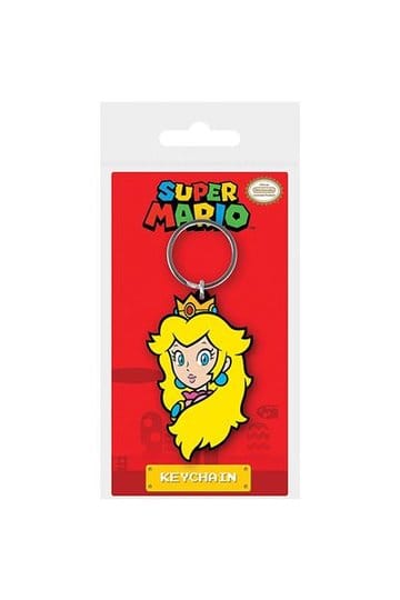 Super Mario PVC Nyckelring Princess Peach