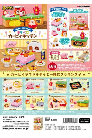 Kirby Mini -figurer Kirby Kitchen Display (8)
