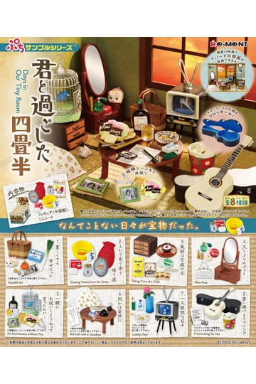 Showa Apartment Story Minifiguren Collectiedisplay (8)