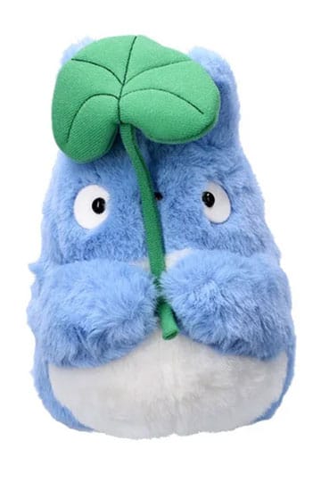 Min nabo Totoro Nakayoshi Plush Figur Medium Totoro med blad 20 cm