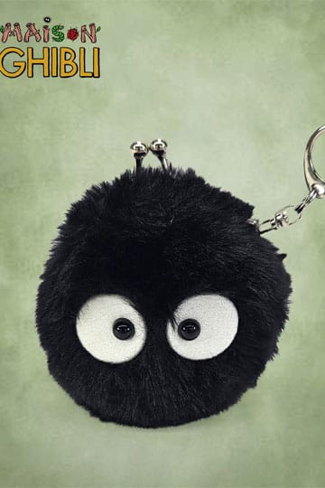 Mini plišana torbica za novčiće My Neighbor Totoro Funwari Soot Sprite
