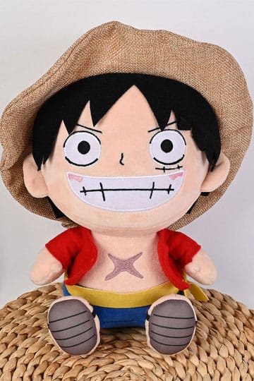 One Piece Plush Figure Monkey D. Luffy Gear 5 New World Ver. 20 cm