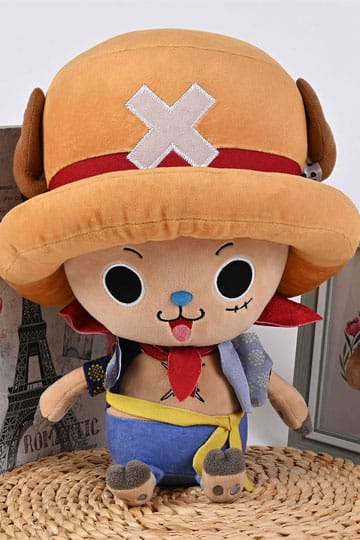 One Piece Plush Figure Chopper x Ruffy New World Ver. 20 cm