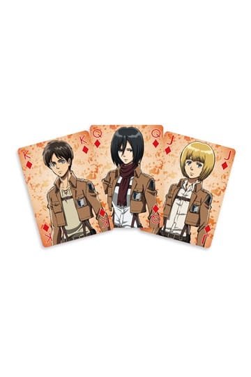 Attack On Titan Playing Cards