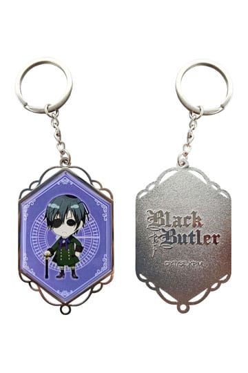 Black Butler PVC Keychain Ciel Motive B