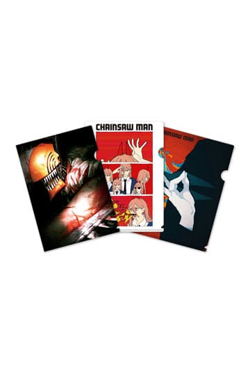 Chainsaw Man Clearfile 3-Set