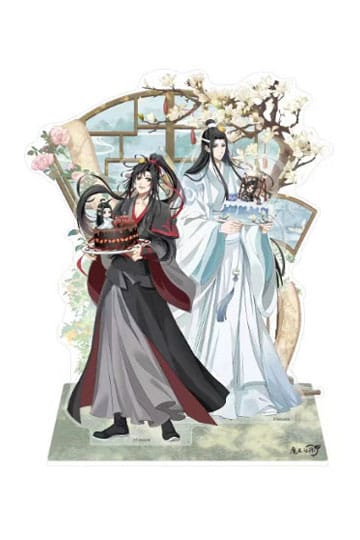 Gran maestro de cultivo demoníaco Stand Acrílico Wei Wuxian & Lan Wangji Birthday Ver. 20 cm