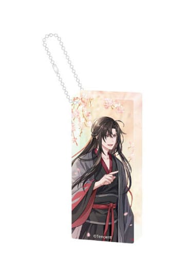 Grand Master de la culture démoniaque Keychain domino acrylique Wei Wuxian Wu Wang ver. 6 cm