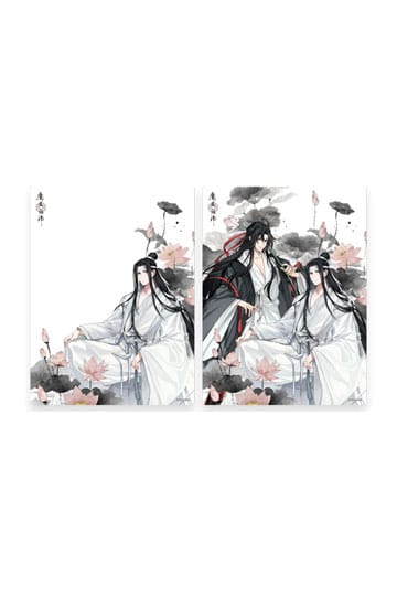 Grandmaster of Demonic Cultivation 3d Lenticolare Card Wei Wuxian & Lan Wangji 12 x 16 cm