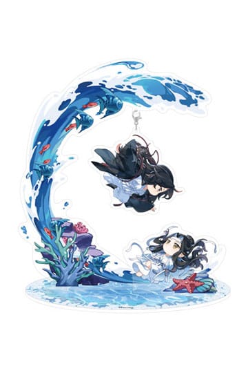 Grandmaster della coltivazione demoniaca acrilica diorama wei wuxian e lan wangji zhao xi chi ver. 18 cm