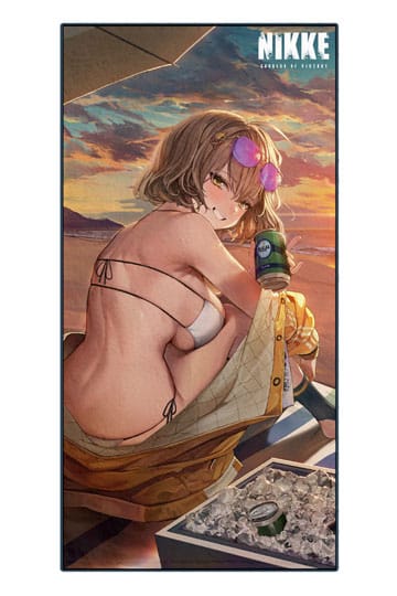 Godin van overwinning: nikke handdoek anis 150 x 75 cm