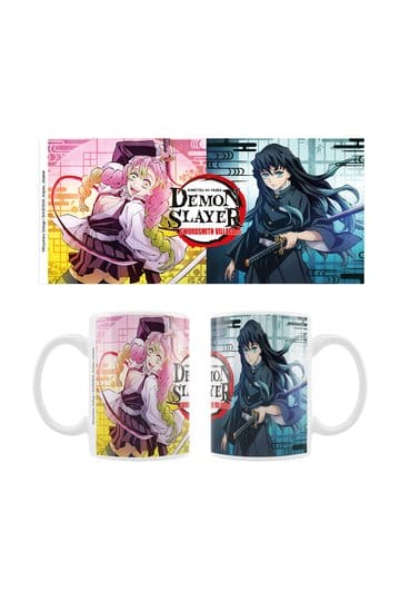 Demon Slayer: Kimetsu no Yaiba Tazza Mitsuri e Muichiro