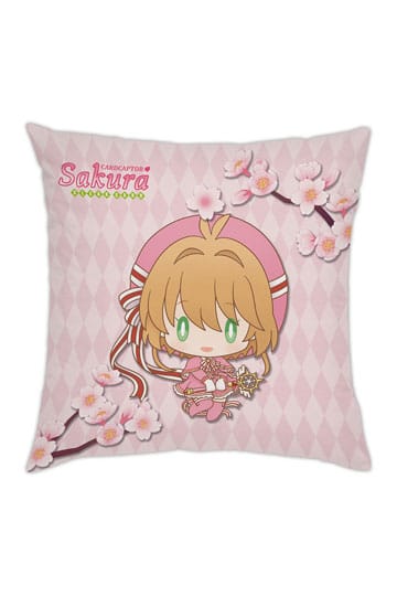 Cardcaptor Sakura Clear Card Yastığı Sakura & Kero-chan 35 x 35 cm