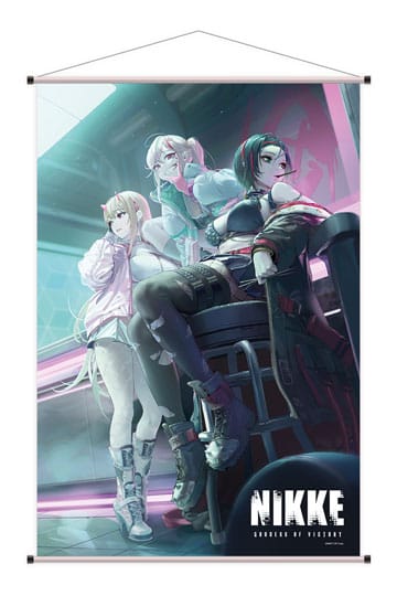Godin van de overwinning: Nikke Wallscroll Viper, Jakhals & Kraai 60 x 90 cm