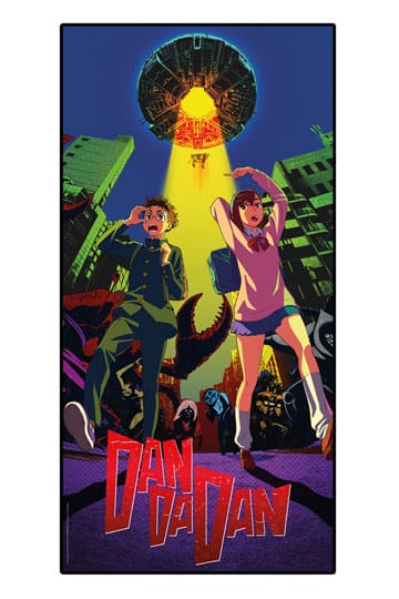 Dandadan Havlu Okarun & Momo Paranormal Invasion 150 x 75 cm