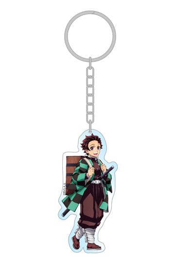 Demon Slayer: Kimetsu no Yaiba Akryl nøkkelring Tanjiro Holographic 8 cm