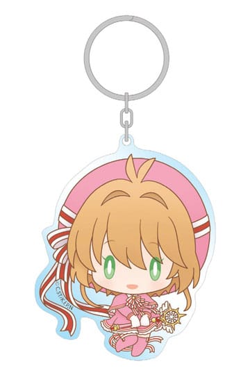 Card Captor Sakura: Şeffaf Kart Akrilik Anahtarlık Sakura Kinomoto 8 cm