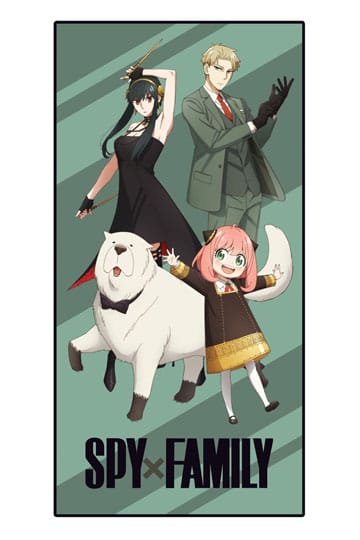 Toalla Spy x Family Temporada 3 35 x 70 cm