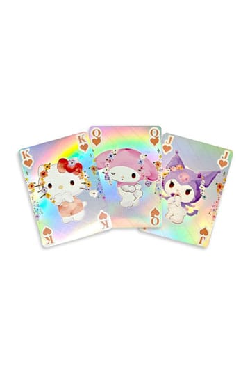 Sanrio Playing Cards Hello Kitty & Friends Holographic
