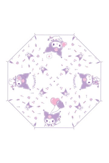 Sanrio Cane kišobran Kuromi Kawaii Transparent