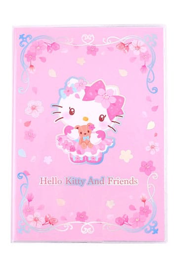 Sanrio Notizbuch Hello Kitty & Friends Sakura-Serie holografisch kariert