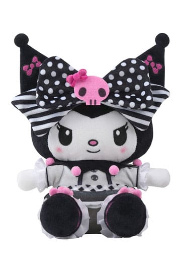 Sanrio Pink Black Party Series Plush Figure Kuromi L 22 cm