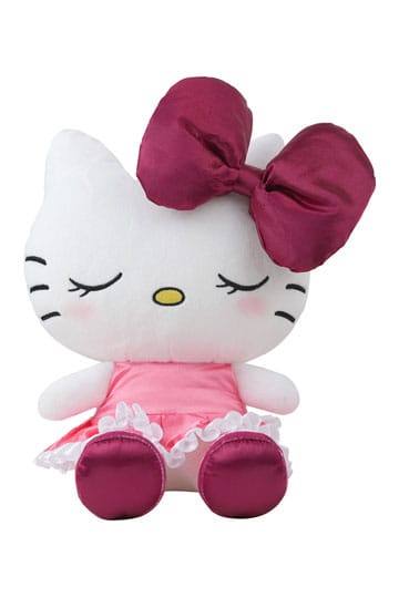 Sanrio Peluş Figürlü Hello Kitty Kırmızı Kadife Elbise L 22 cm