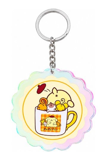 Sanrio Acrylic Keychain Pompompurin 30th Anniversary Squishy Cute Purin 02