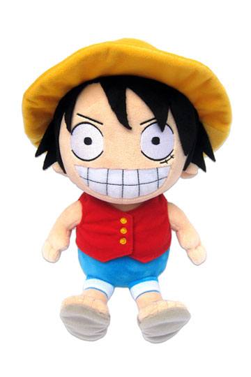 Una figura di peluche a un pezzo Luffy 32 cm