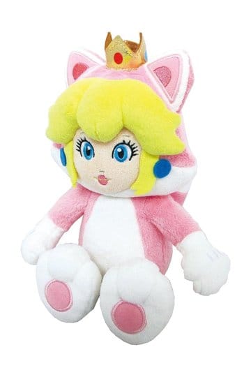 Super Mario Pluche Figuur Kat Perzik 22 cm