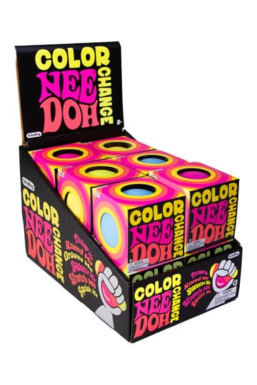 NeeDoh Squeeze Balls Display NeeDoohs che cambiano colore da 6 cm (12)