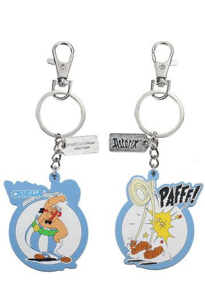 Asterix: Obelix Pafff Reversible Rubber Keychain