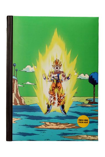 Dragon Ball Z Notebook with Light Namek Final Battle