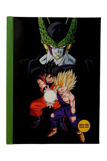 Dragon Ball Z Notebook with Light Cell Final Battle