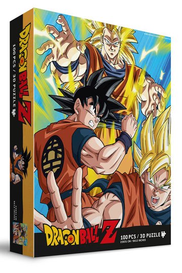 Dragon Ball Z Jigsaw Puzzle with 3D-Effect Goku Saiyan (100 pieces)